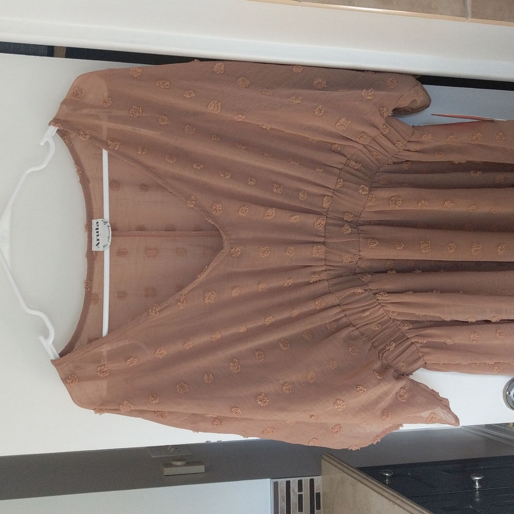 Arula textured dress